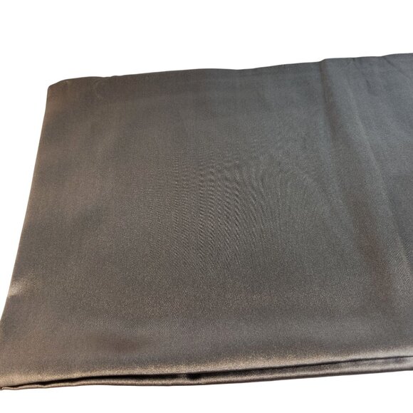 Dark Gray Wild Rag Large Scarf 35x35" Satin Western Accessory Cowgirl or Cowboy - Picture 4 of 9